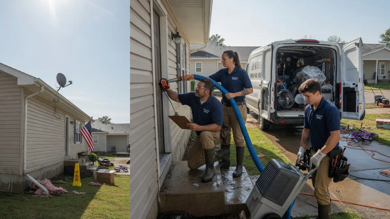 Ceiling Water Damage Restoration in Manville, NJ near me